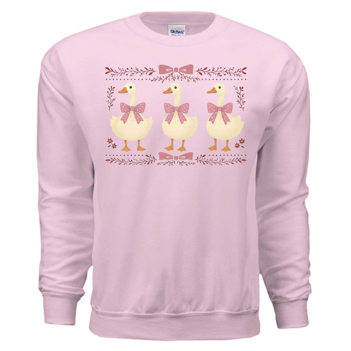 Pink Goose crewneck