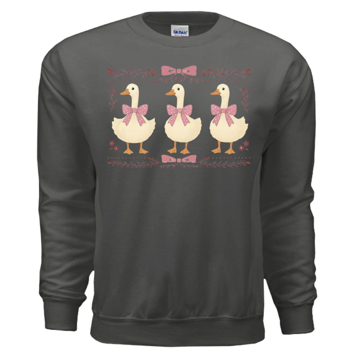 Pink Goose crewneck