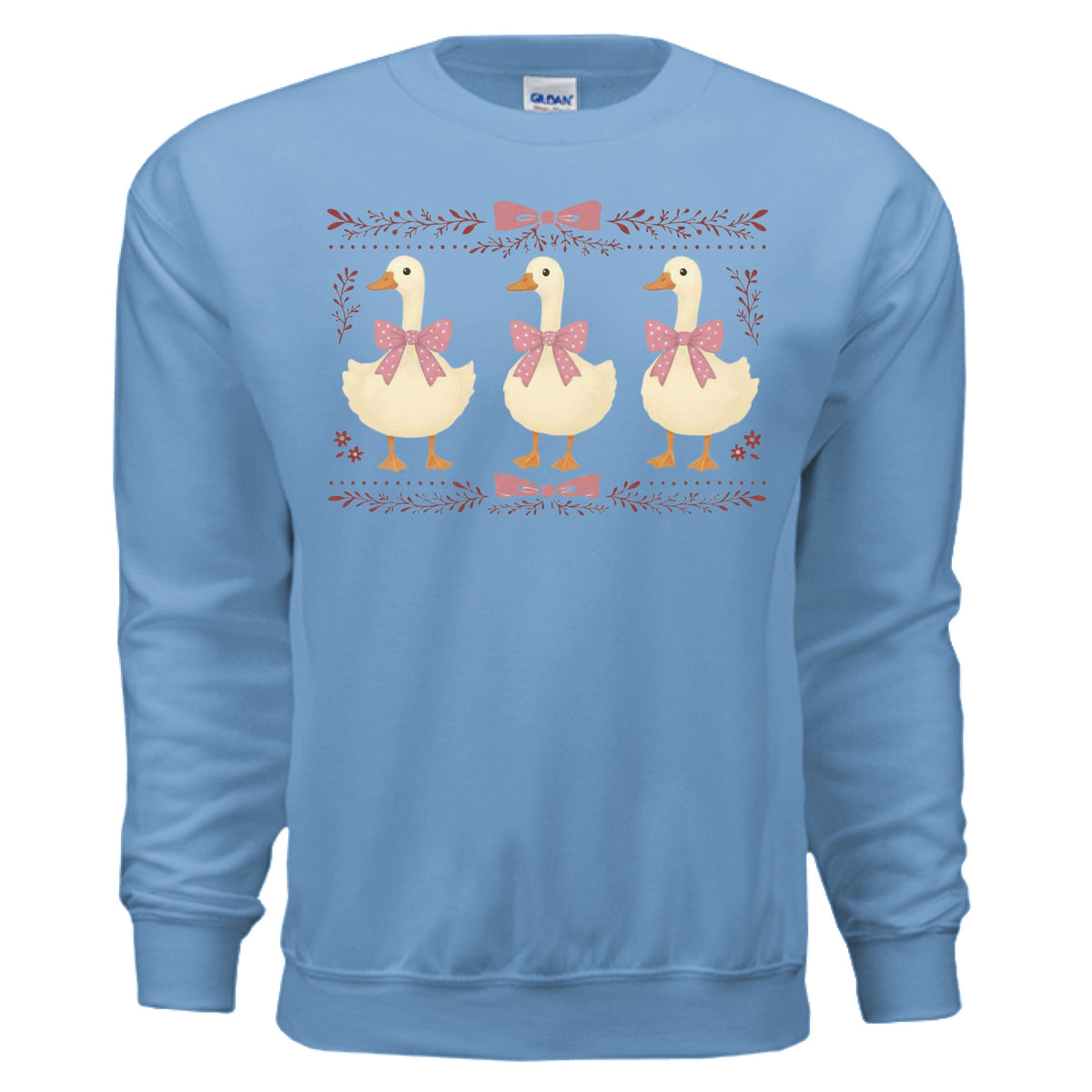 Pink Goose crewneck