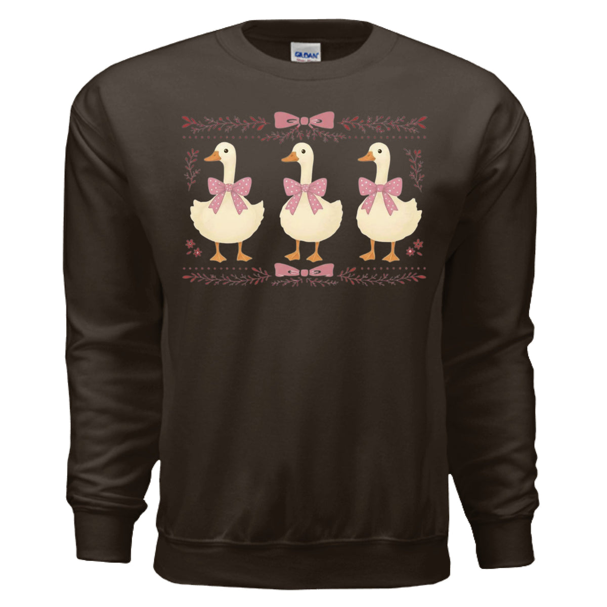 Pink Goose crewneck