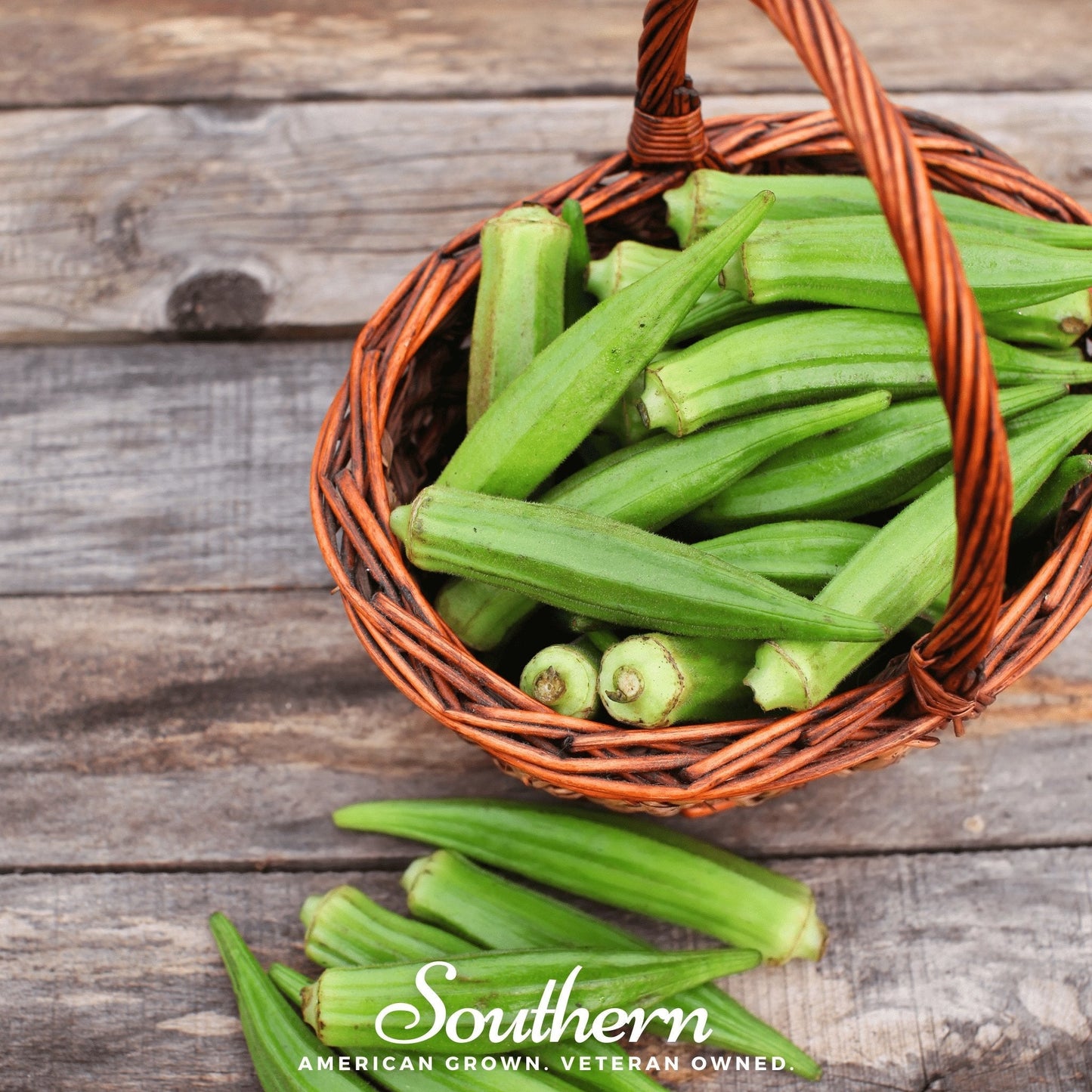Clemson Spineless Okra ā 50 Seeds