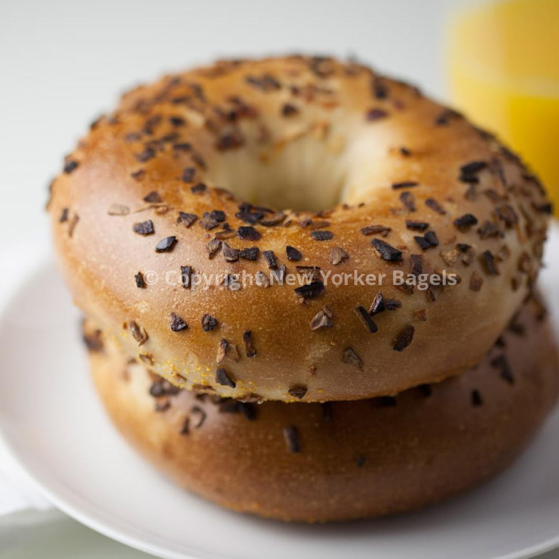 Onion Bagels - 2 Dozen