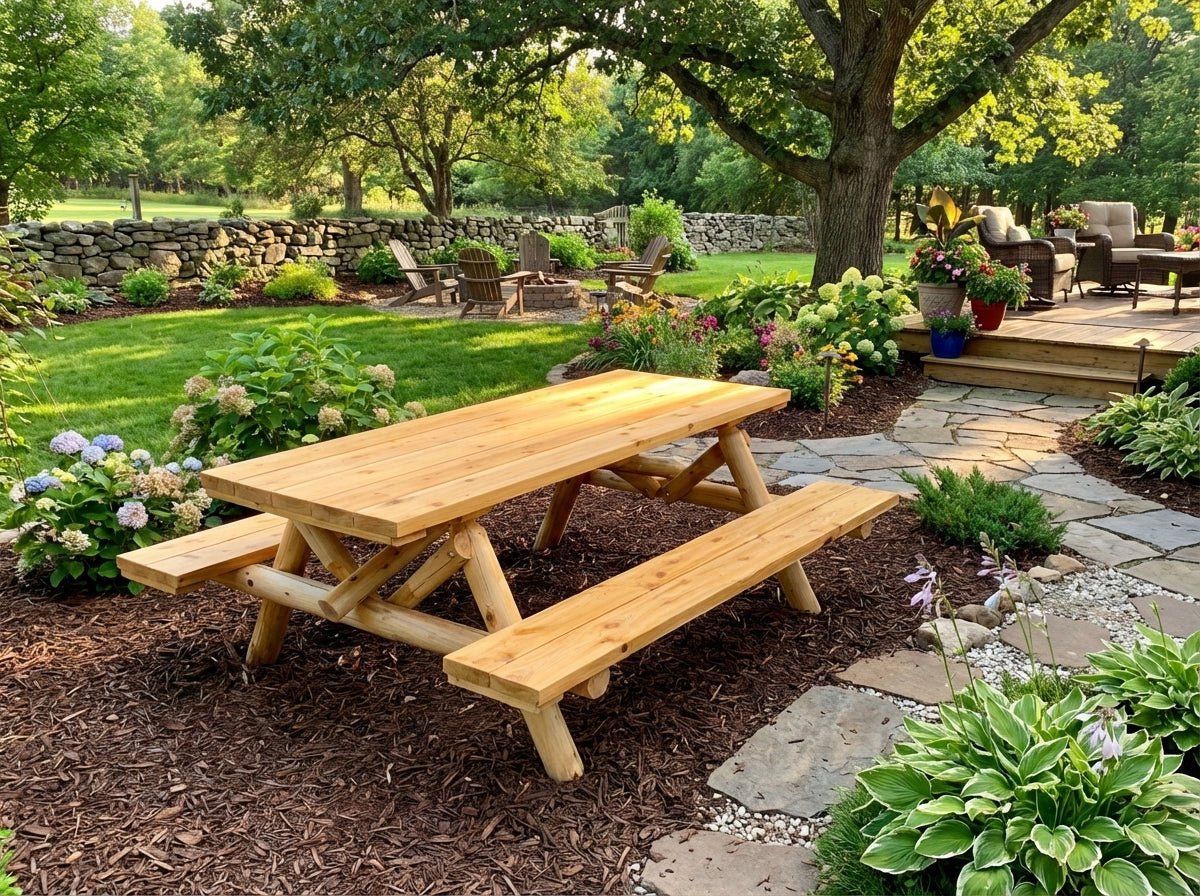 Outdoor Farmhouse Dining Table