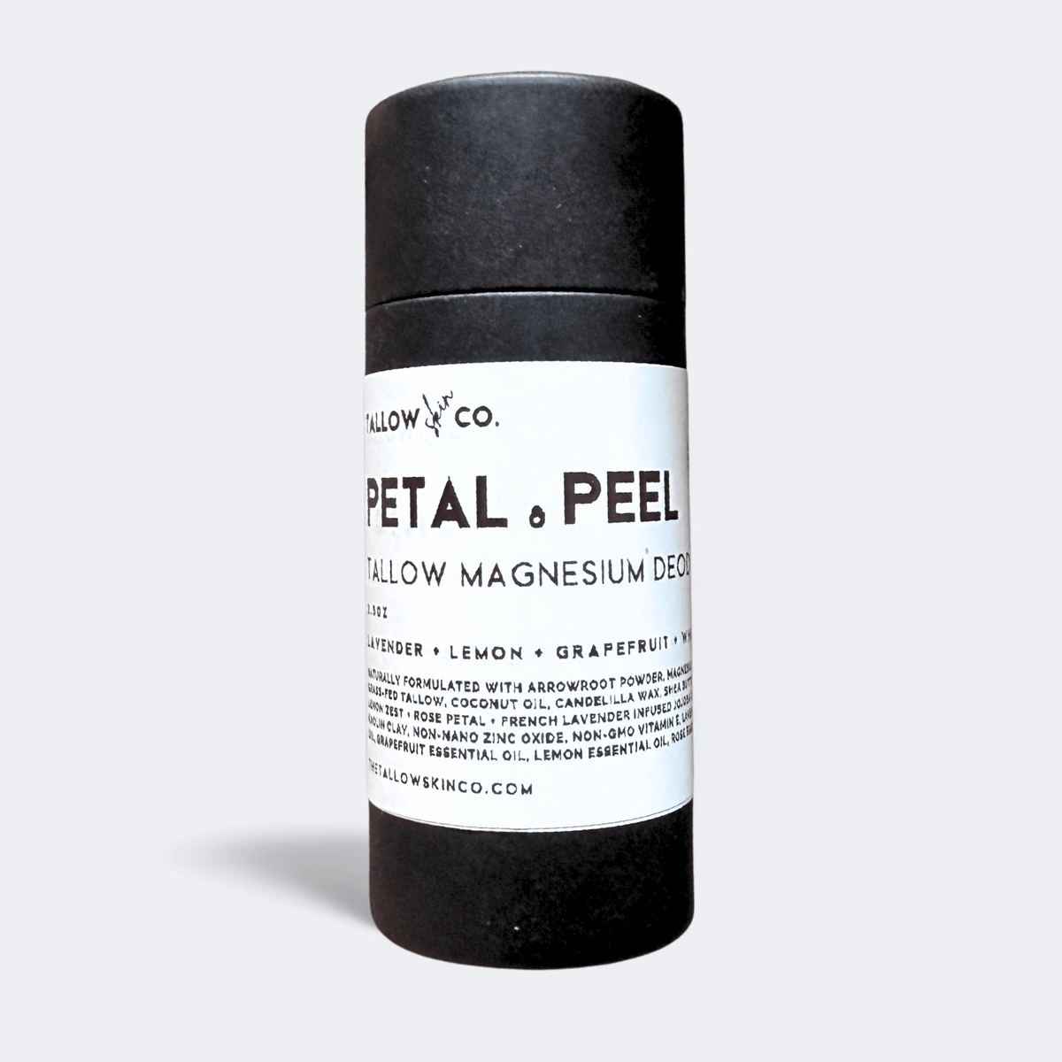 PETAL & PEEL TALLOW MAGNESIUM NATURAL DEODORANT