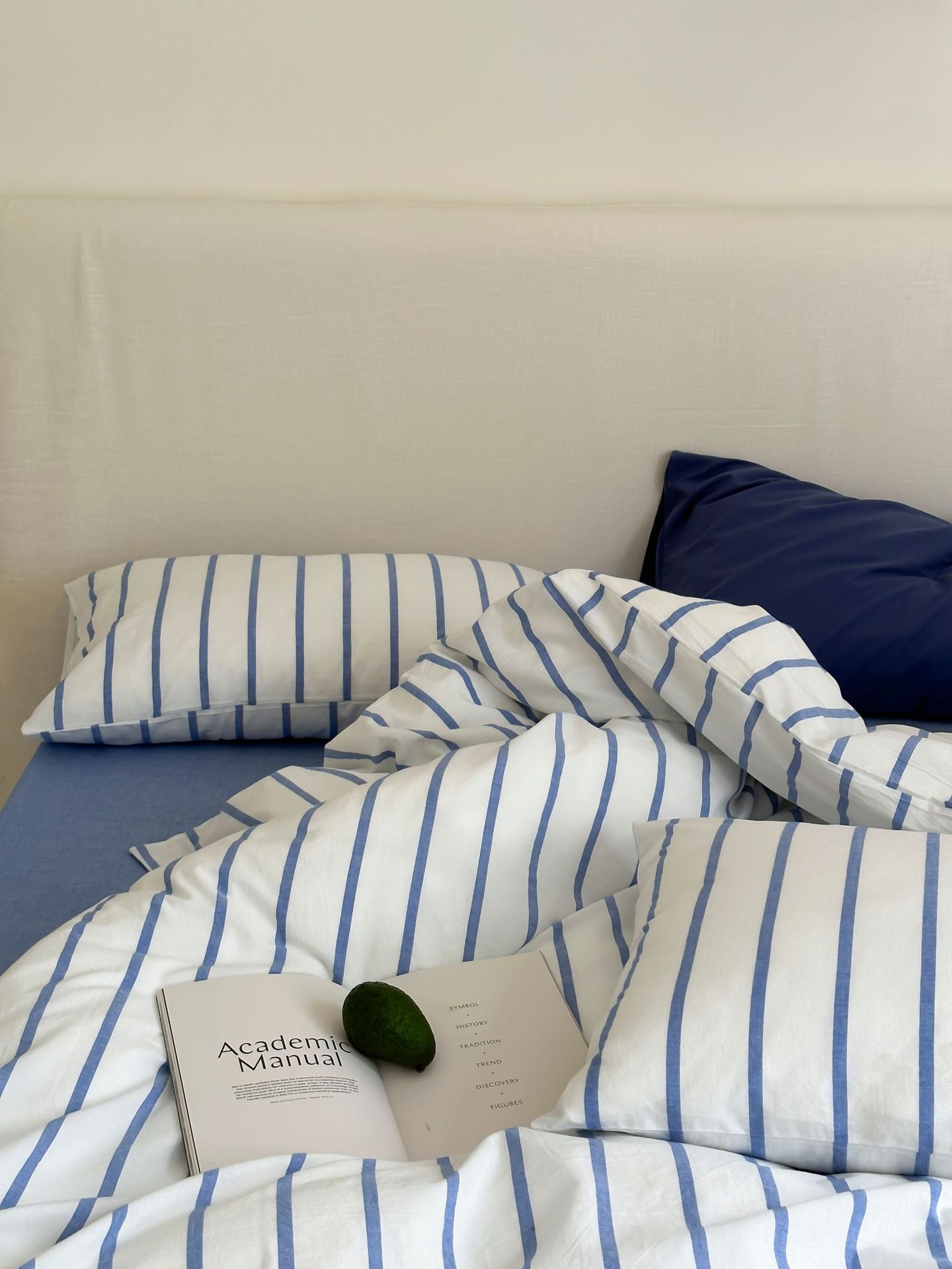 Refreshing Stripe Duvet Cover / Yellow