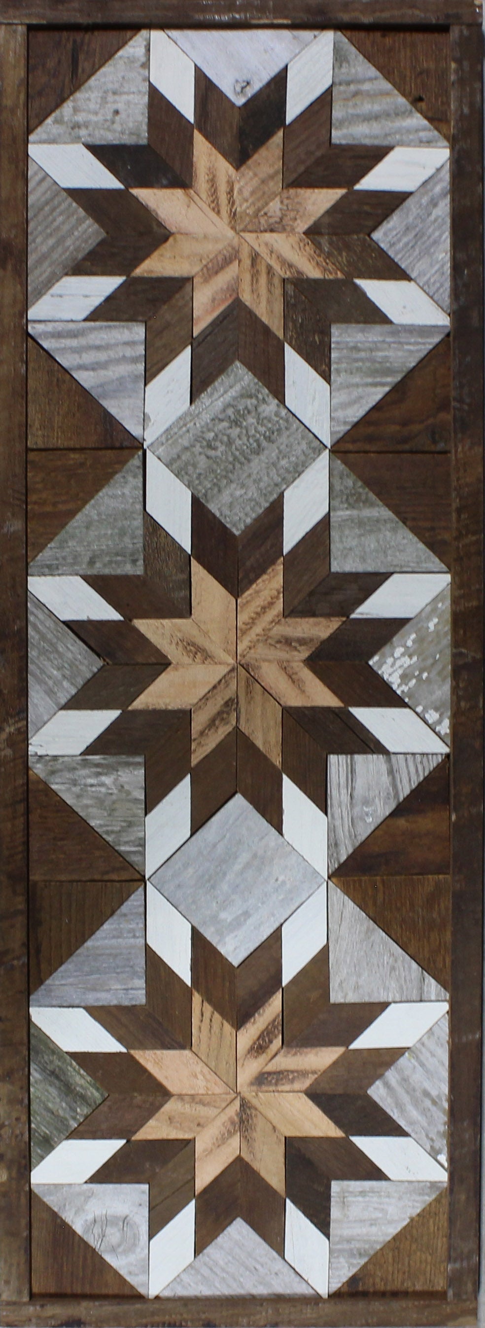 Amish Handmade Barn Quilt - Banner (10.5 in x 30 in)