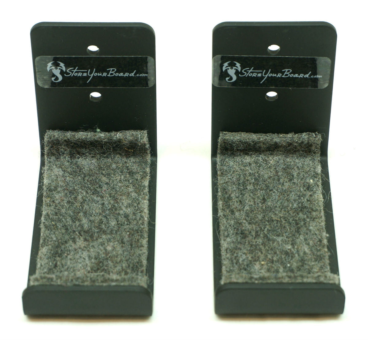 3.75" x 2" Minimalist Wall Hooks | Small | 2-Pack | Holds 50 lbs