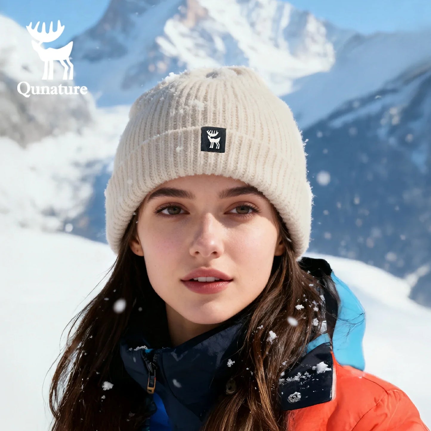 Slouchy Knit Beanie for Men Women Warm Knitted Winter Hat