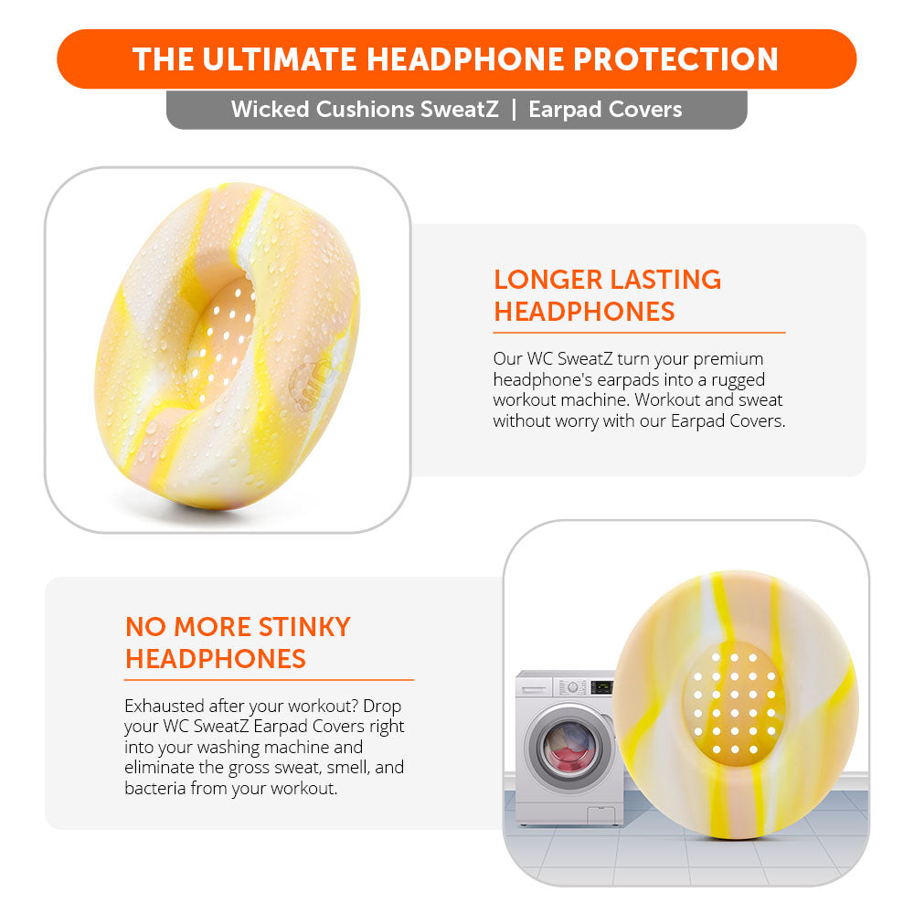 Small WC SweatZ Protective Headphone Earpad Covers