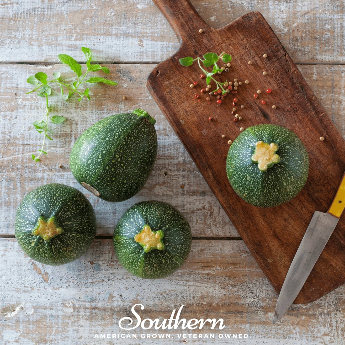 Zucchini Round Summer Squash ā 25 Seeds