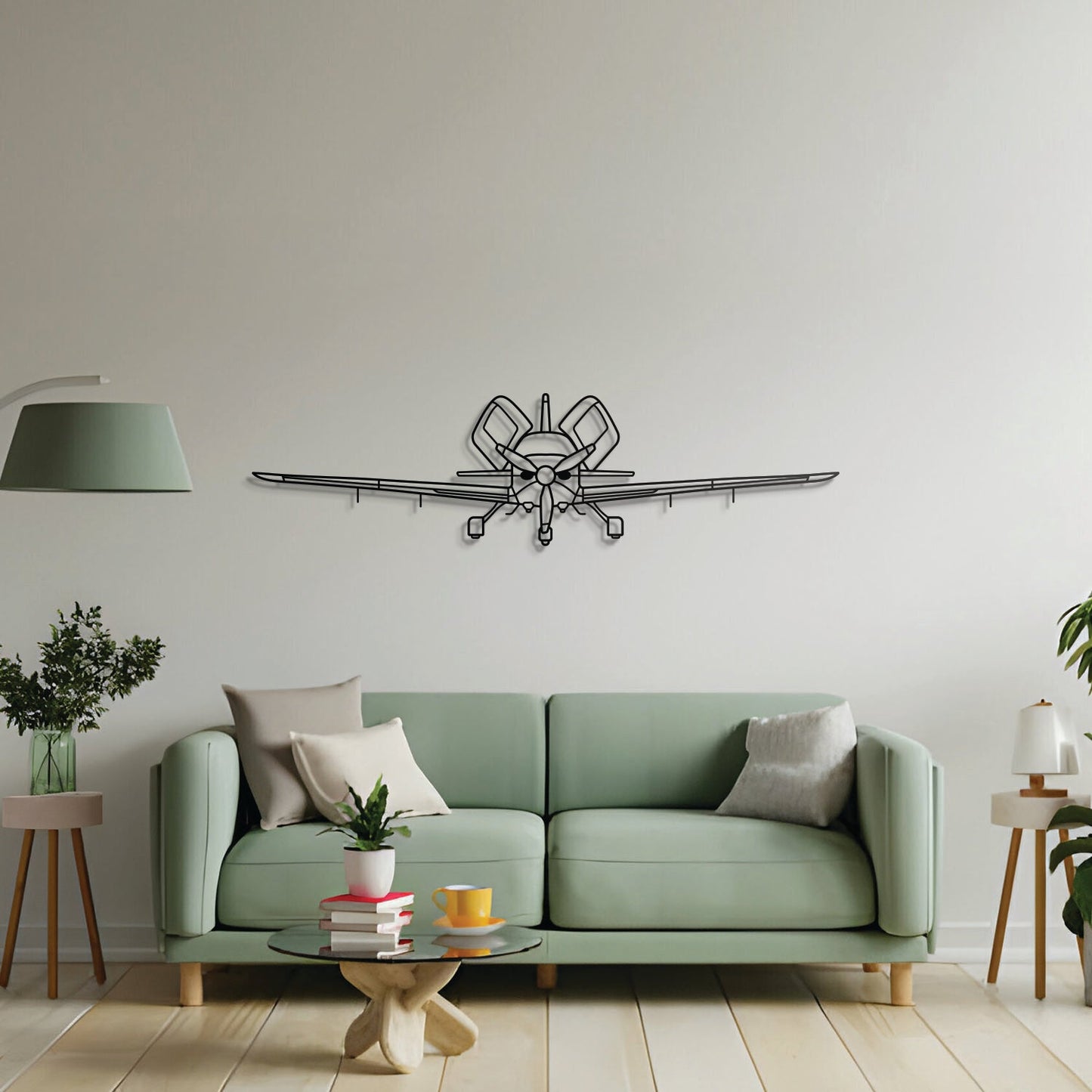 SR22T G6 Front Metal Aircraft Wall Art - NCP0397