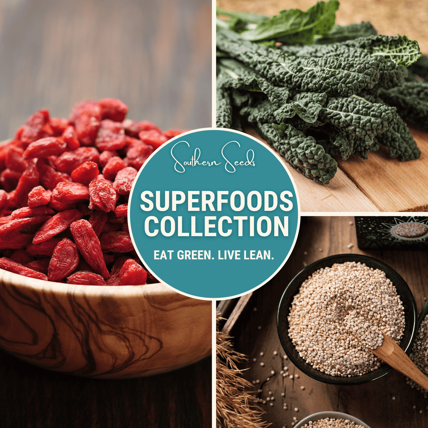 Superfoods Seed Collection ā 7 Heirloom Varieties