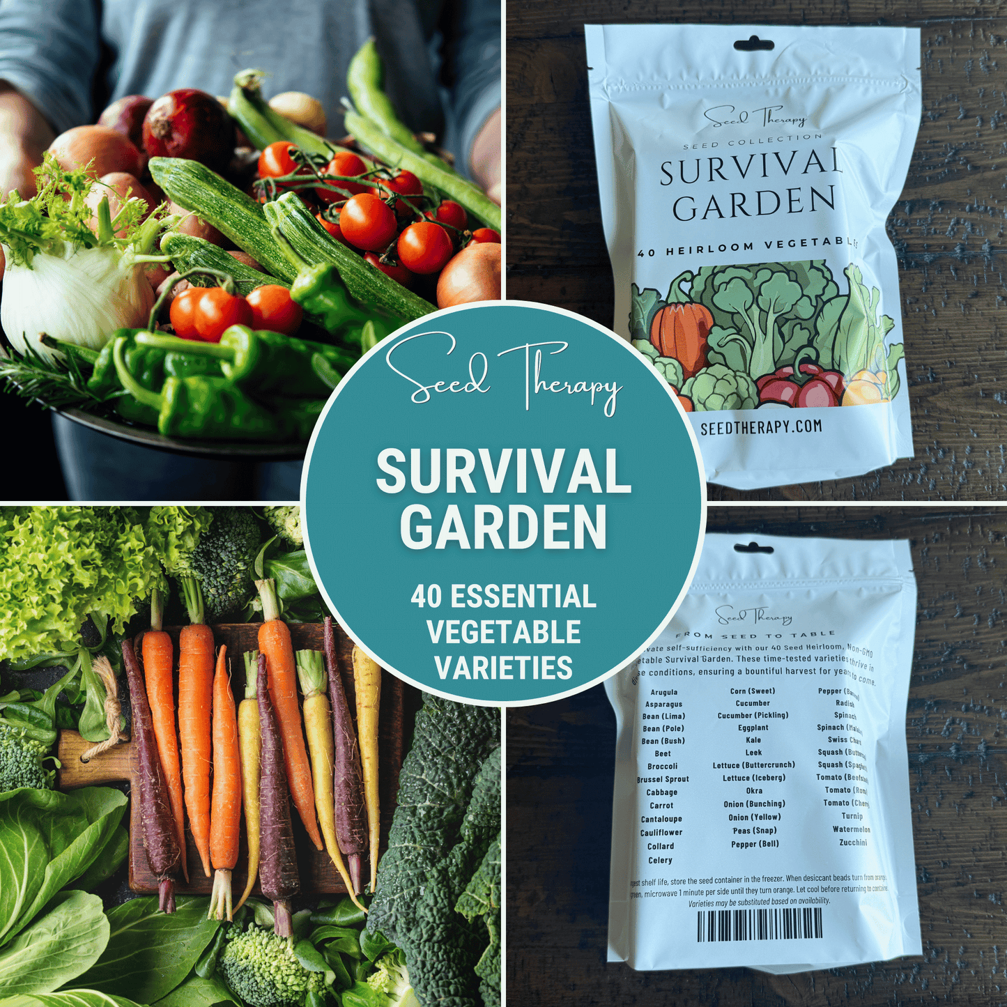 Survival Vegetable Garden ā 40 Essential Crops