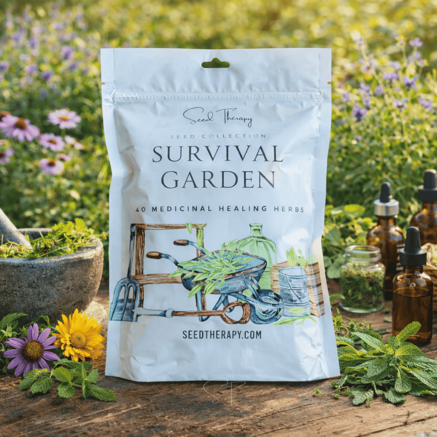 Survival Medicinal Herb Garden ā 40 Essential Varieties