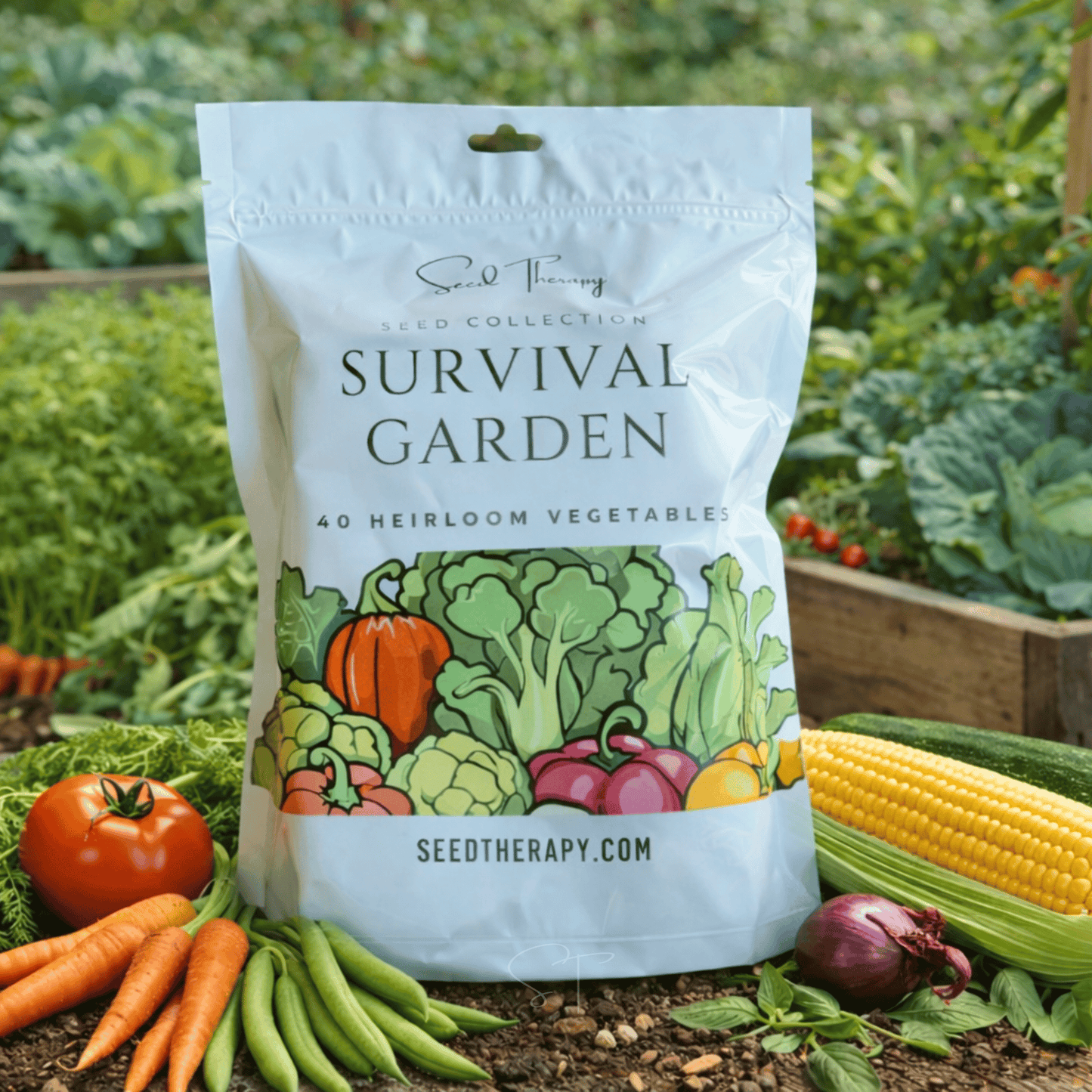 Survival Vegetable Garden ā 40 Essential Crops