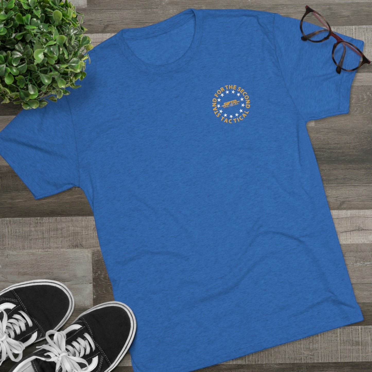 Don't Tread On Me Tri-Blend Crew Tee