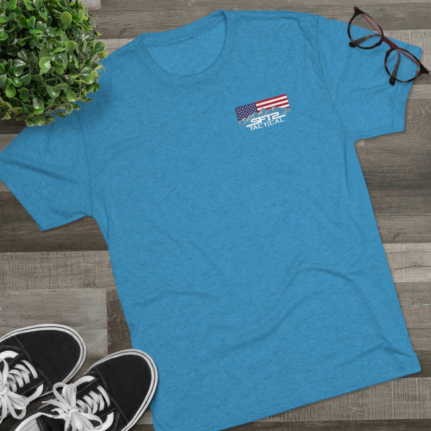 Over My Dead Body - Tri-Blend Crew Tee