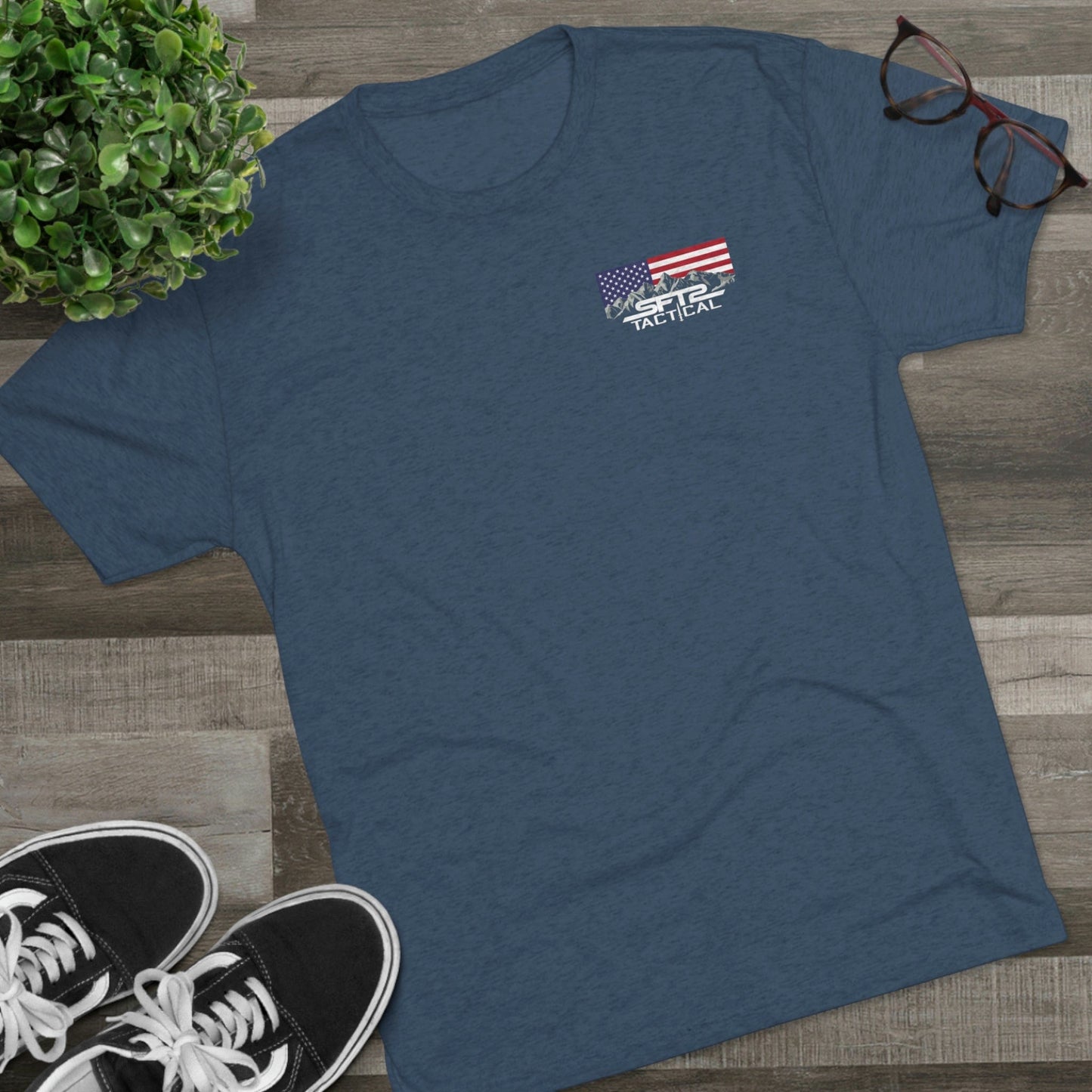 Over My Dead Body - Tri-Blend Crew Tee