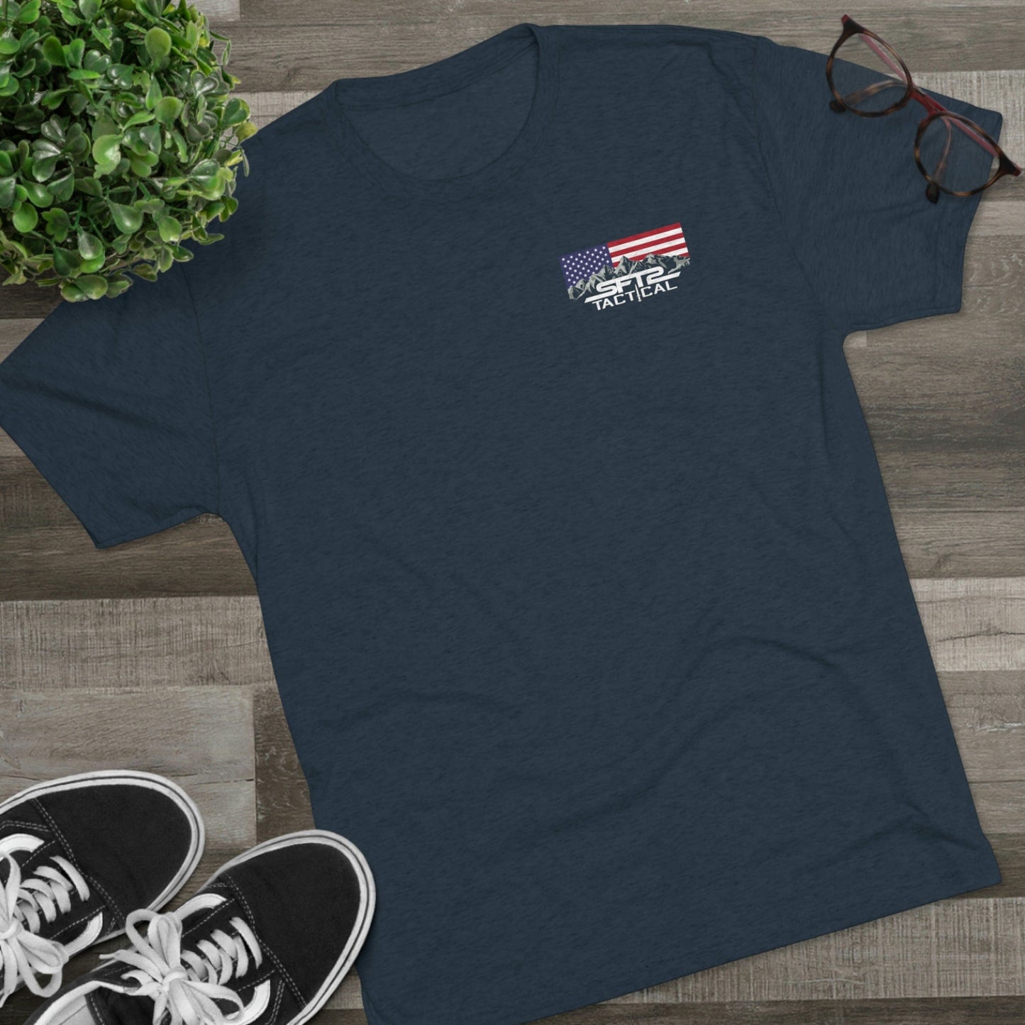 Over My Dead Body - Tri-Blend Crew Tee