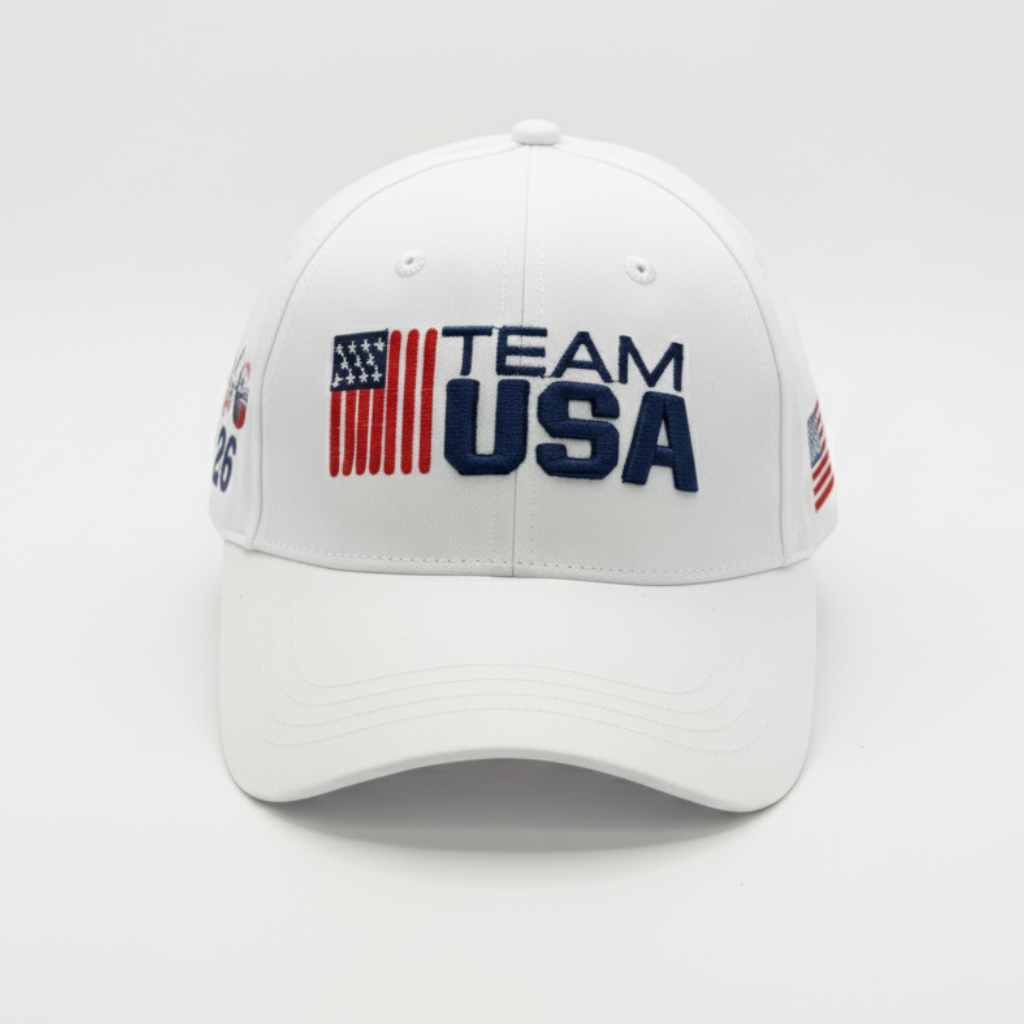 USA 2026 World Cup Baseball Hat | Premium 3D Embroidery