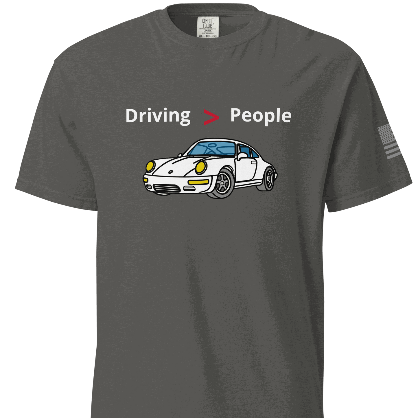 Car T-shirt . This shirt says it so you don’t have to.