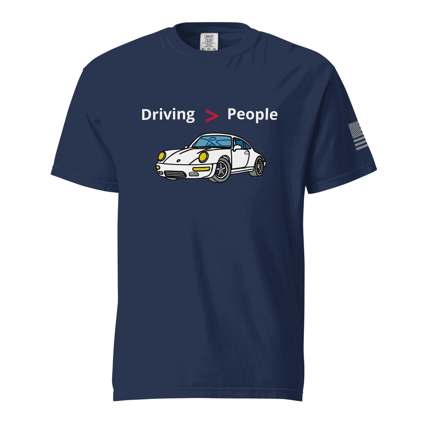 Car T-shirt . This shirt says it so you don’t have to.