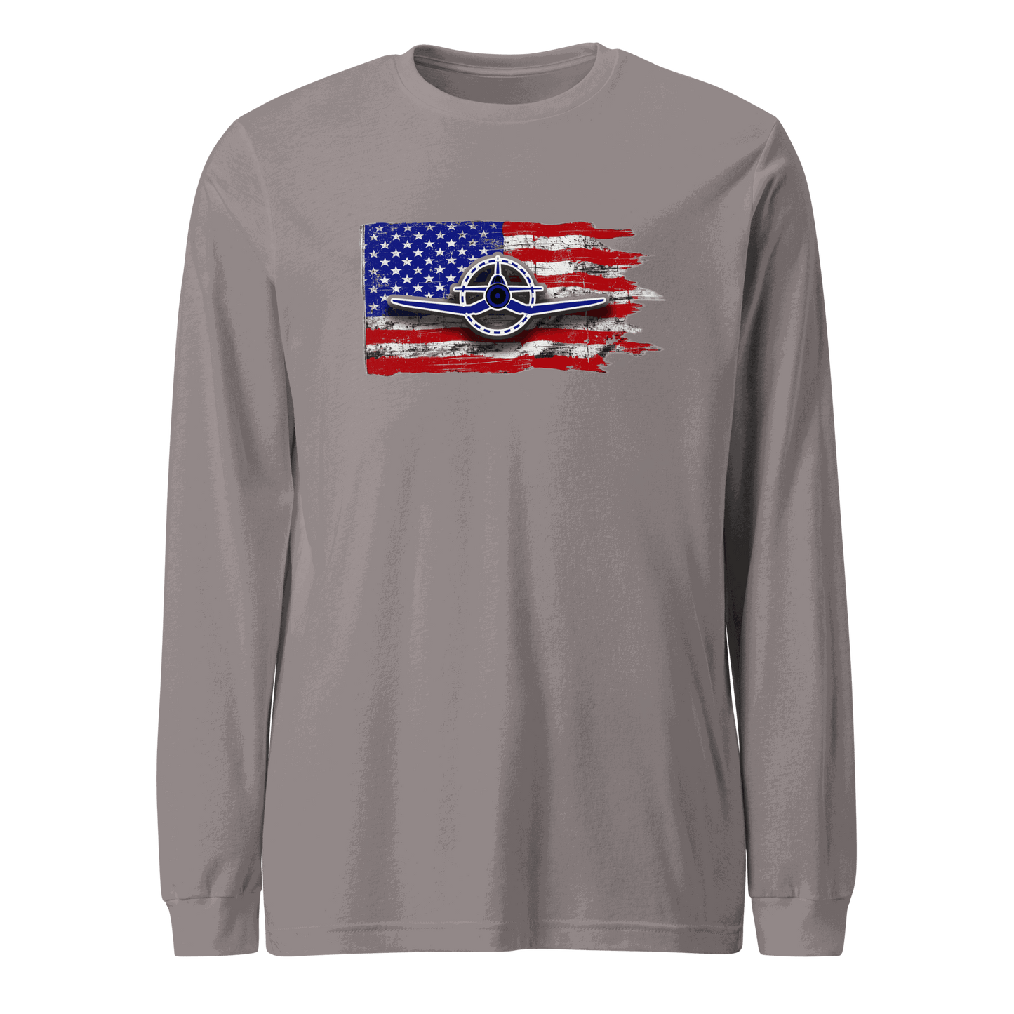 Airplane Tee F4U Unisex Long Sleeve Tee