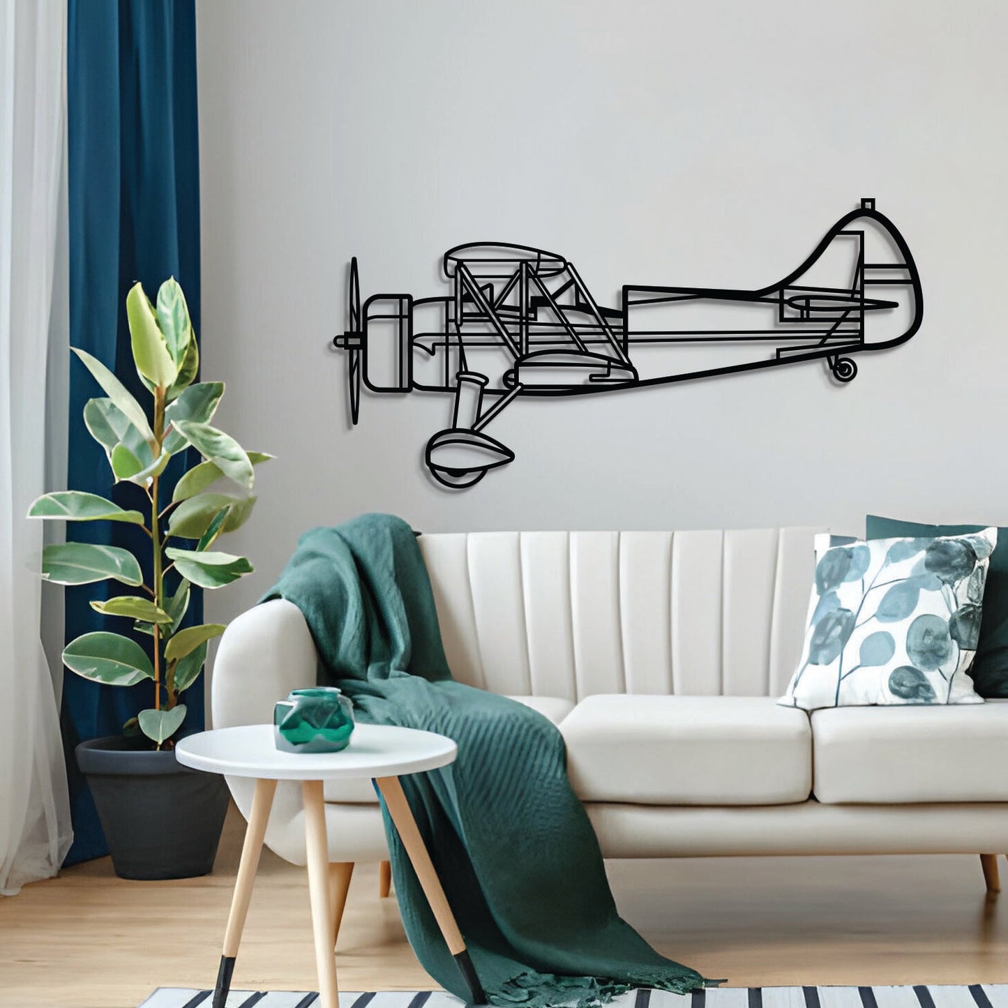 UPF-7 Metal Aircraft Wall Art - NCP0606