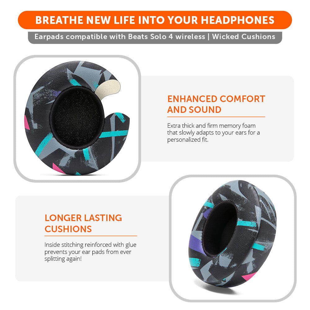 Upgraded Beats Solo 4 Earpads - WC PadZ Solo 4