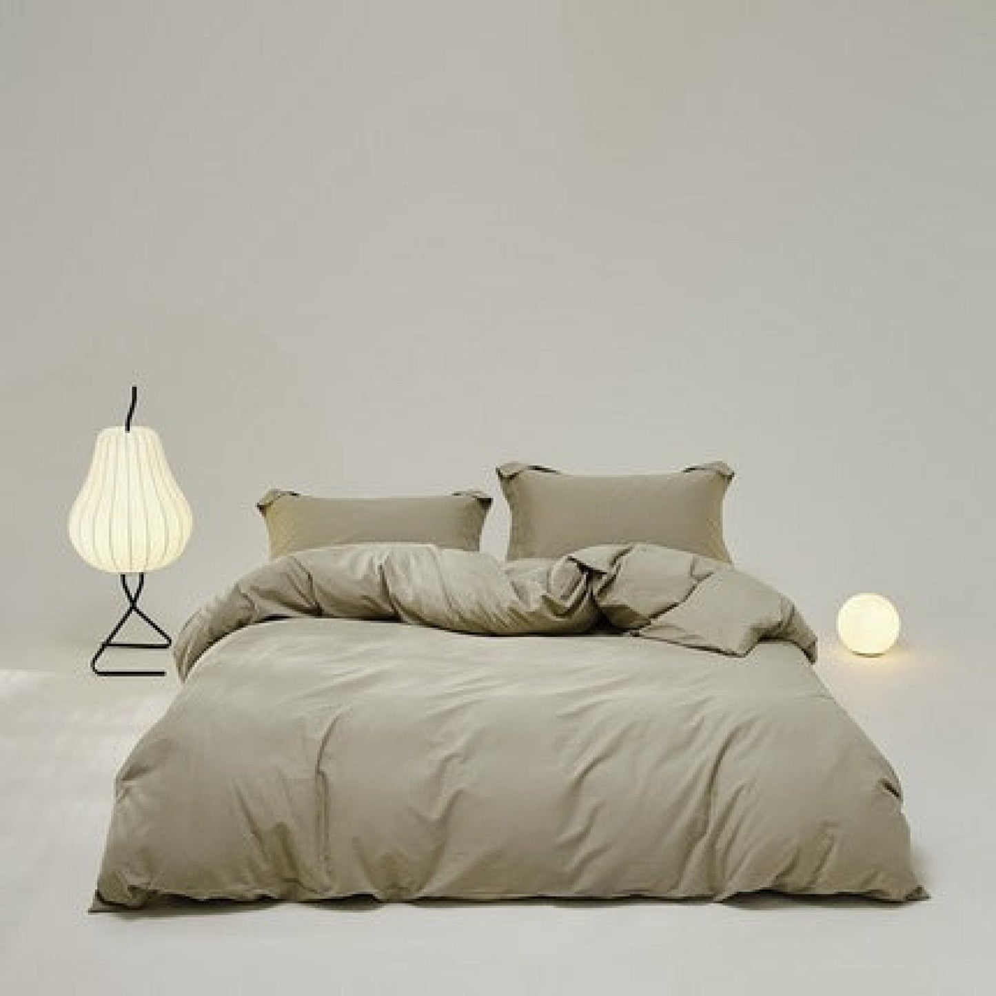 Velvære Luxe Solid Color Cotton Bedding Set (10 Colors)