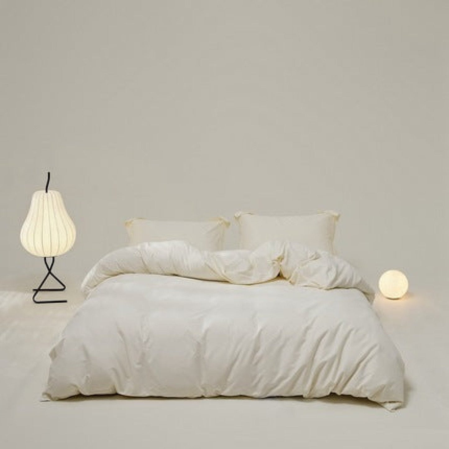 Velvære Luxe Solid Color Cotton Bedding Set / Teal