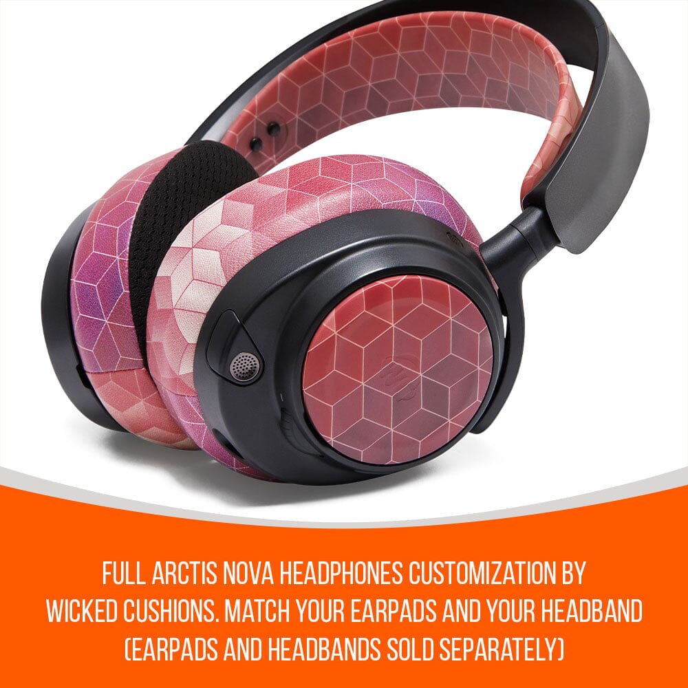 WC Side Speaker Plates for Arctis Nova Headsets - Arctis Nova Booster Pack by Wicked Cushions