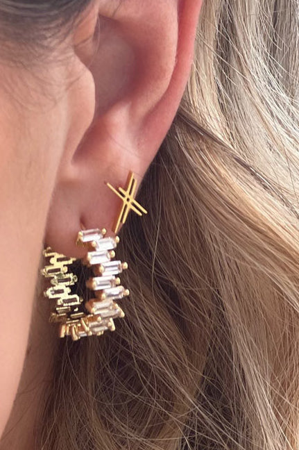 XX 18k gold Earrings