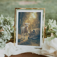 Under His Feet | Signed Handmade Art Print