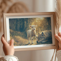 Under His Feet | Signed Handmade Art Print