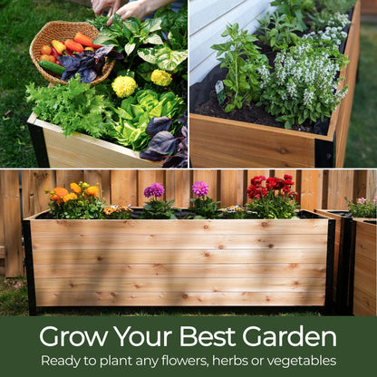 18" x 36" Raised Garden Bed - 30" TALL / Select Grade