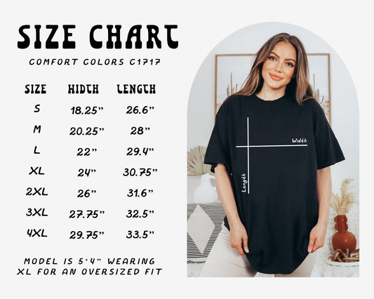 Pocket Cross Comfort Colors Tee *16 Colors (S-3X)