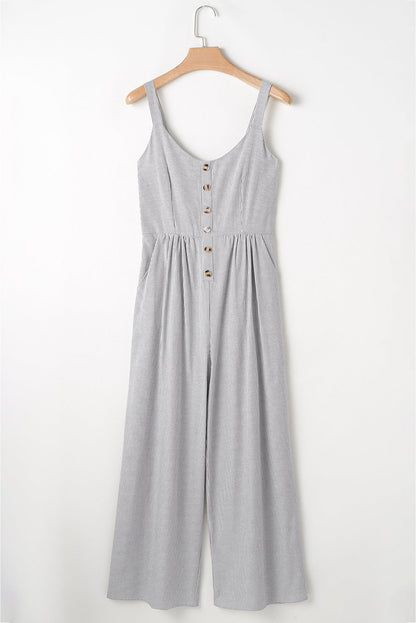 Greta Sleeveless Wide Leg Jumpsuit