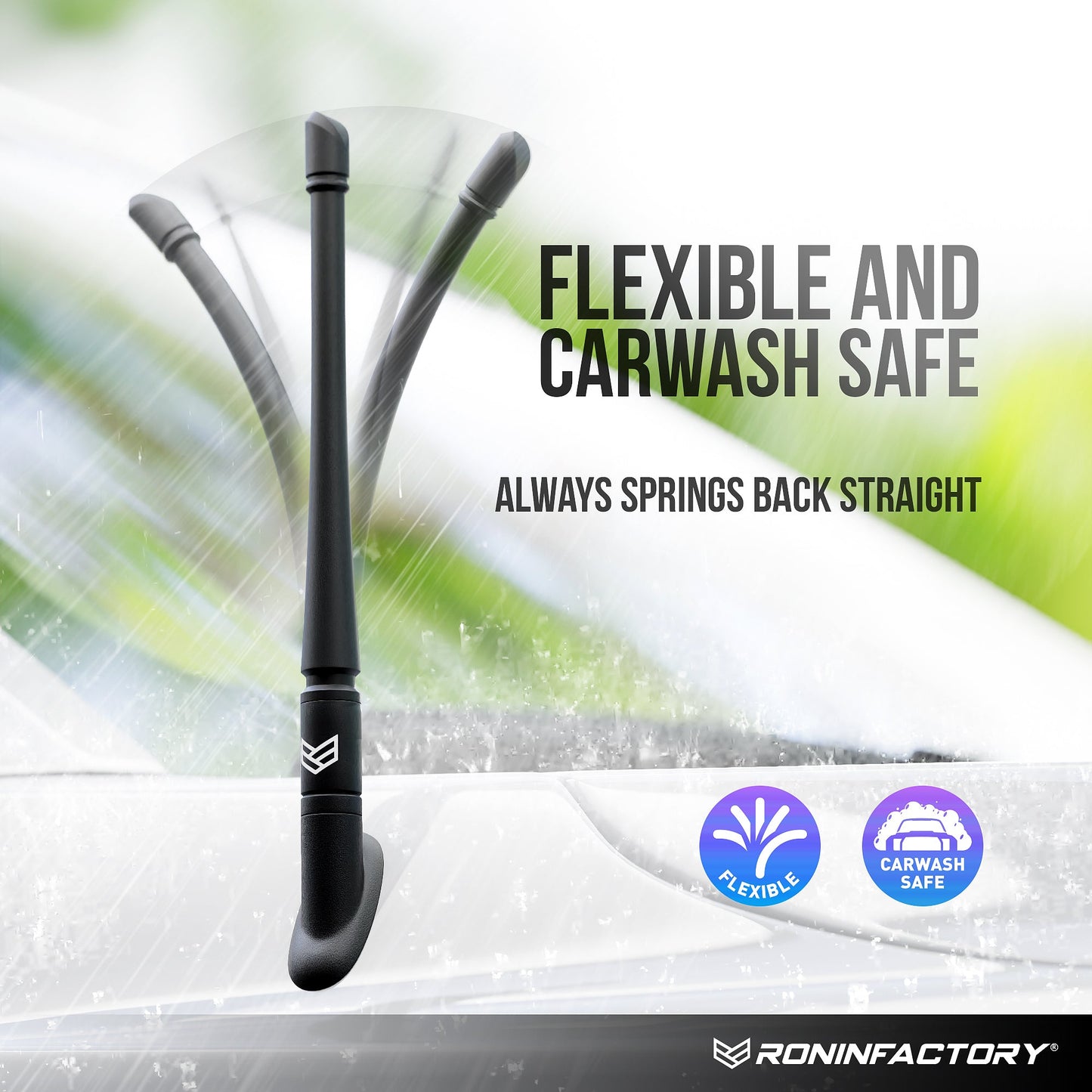 JEEP SMARTLOCK™ SHORT FLEXIBLE ANTENNA 8 INCH (NEW!)