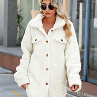 Button Down Collared Coat