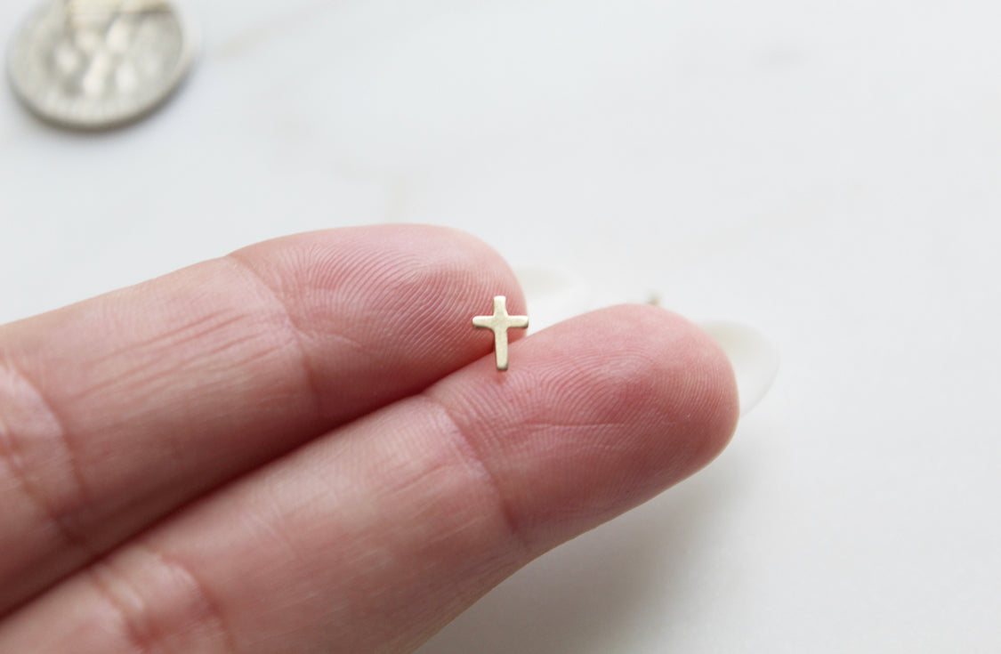 Cross Studs