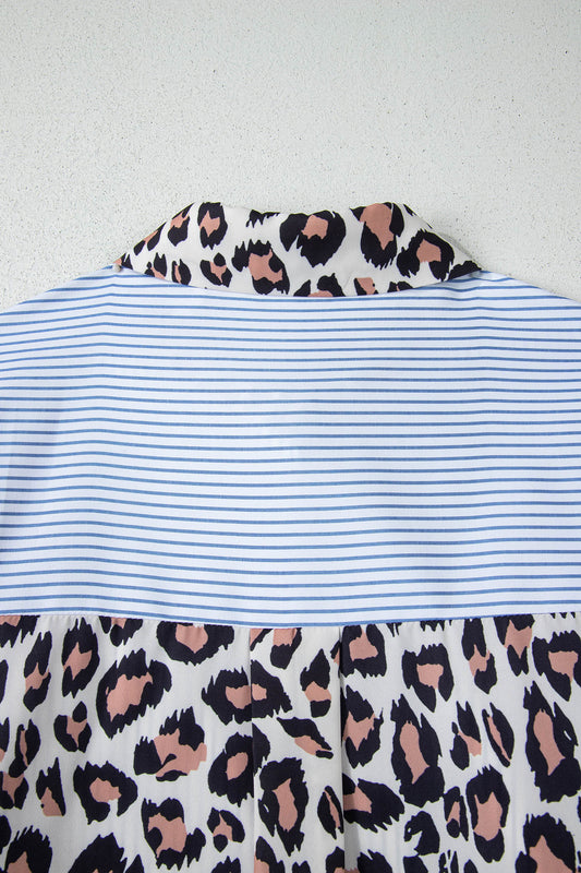 Aleia Chest Cuffed Sleeve Shirt