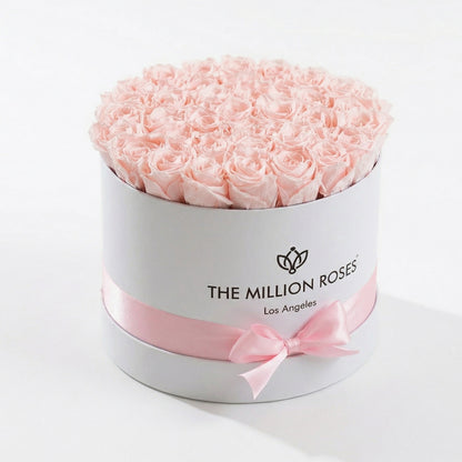 Supreme White Box | Light Pink Roses