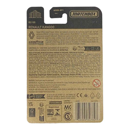 Matchbox Renault Kangoo - Matchbox 70 Years Series 83/100