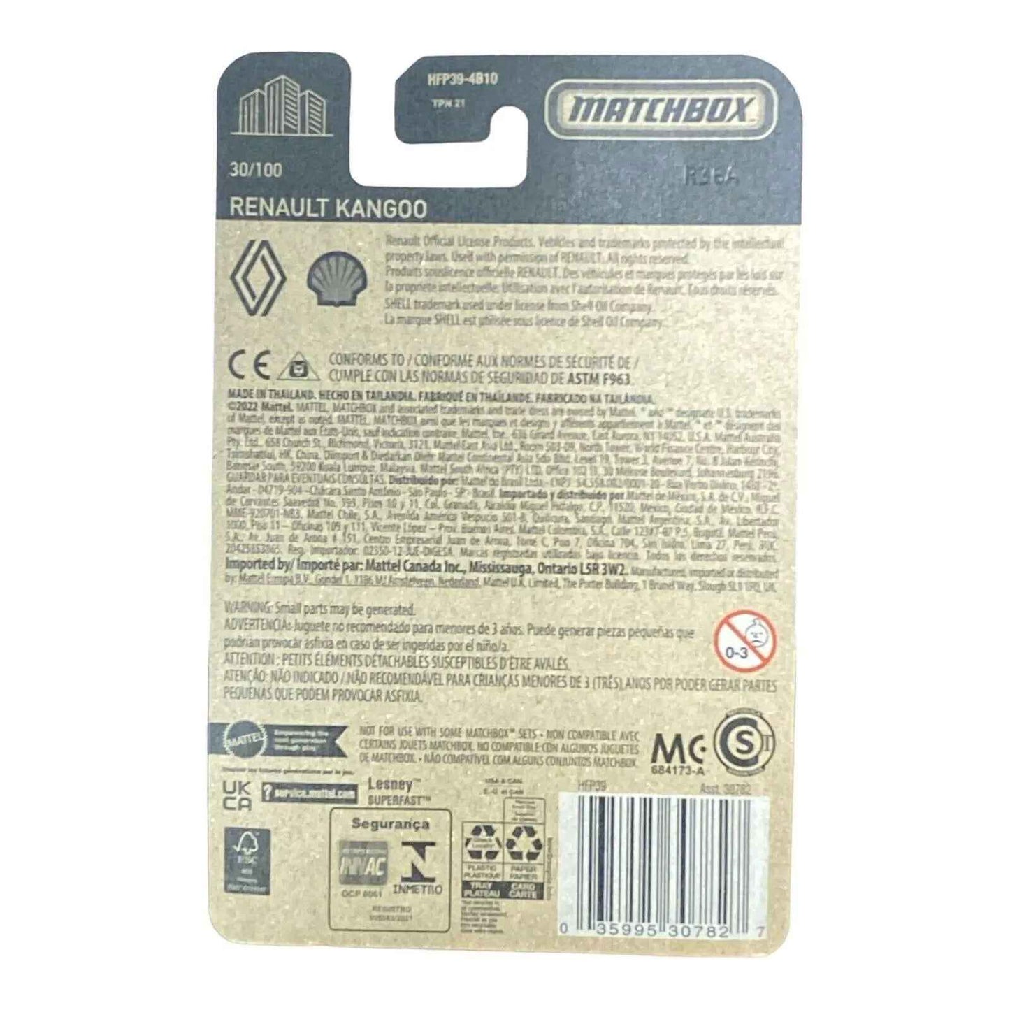 Matchbox Renault Kangoo | Matchbox Series 30/100