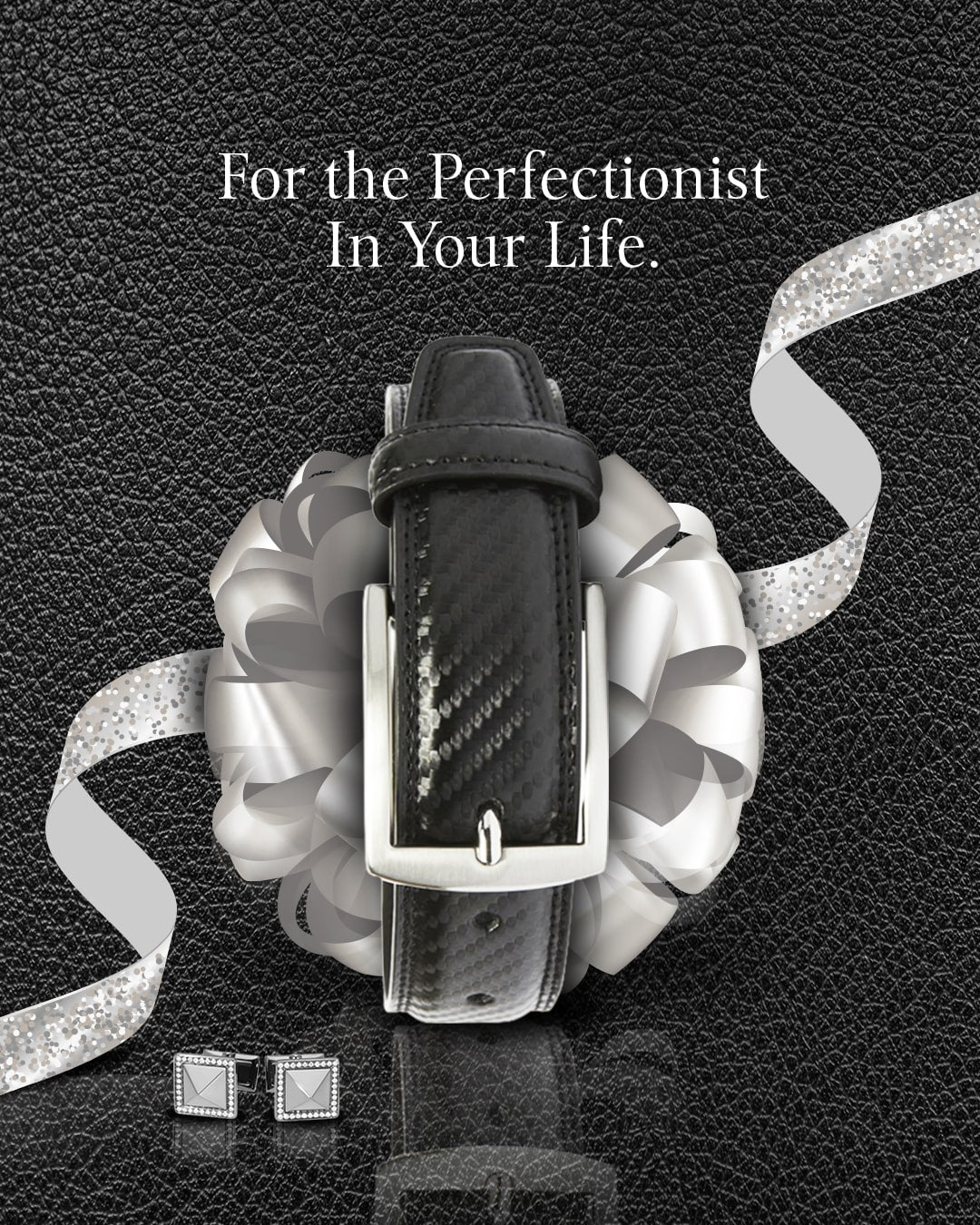 Genuine Leather Belt for Men – Zinc Alloy Buckle, 1.25" Strap