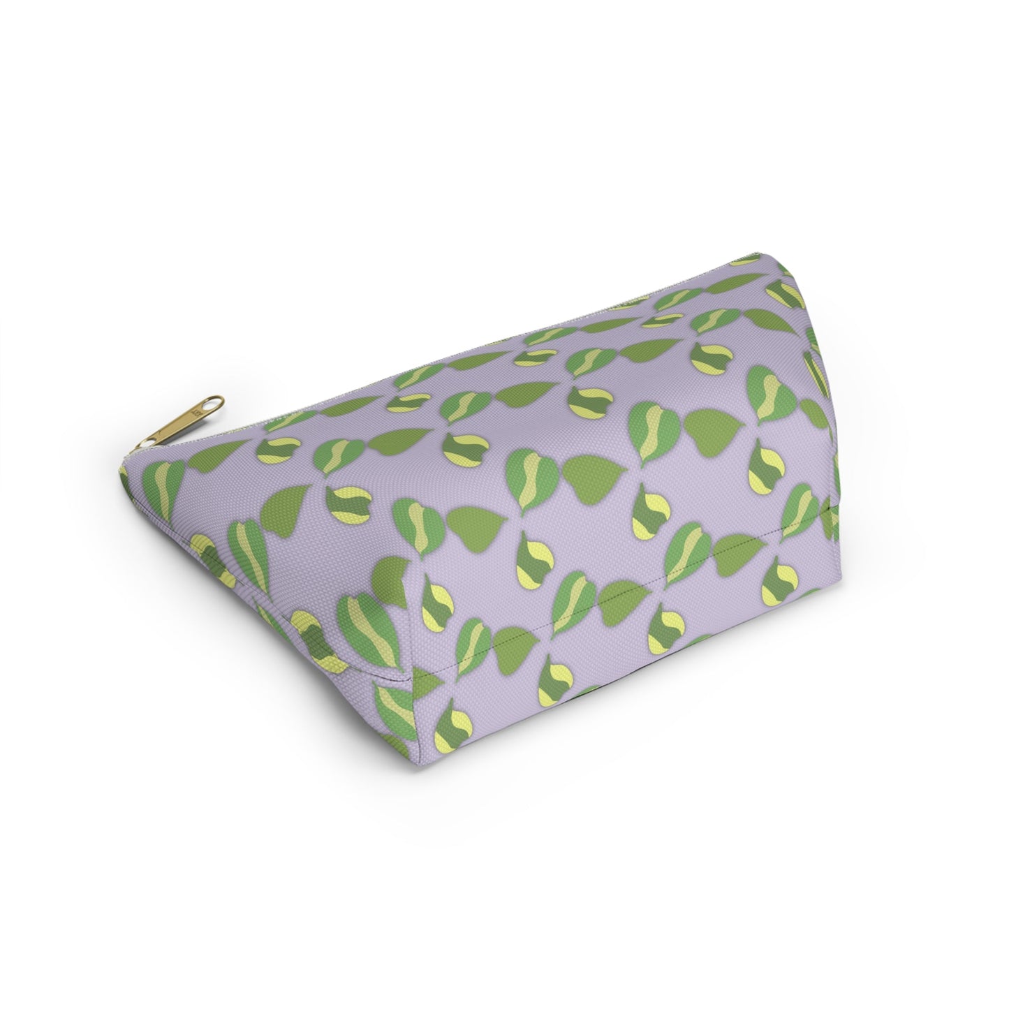 Hoya Kerrii Pattern Accessory Pouch – Zippered Catch-All With T-Bottom