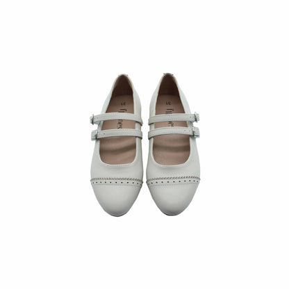 Beige Leather