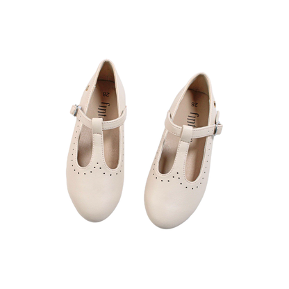 Beige Leather