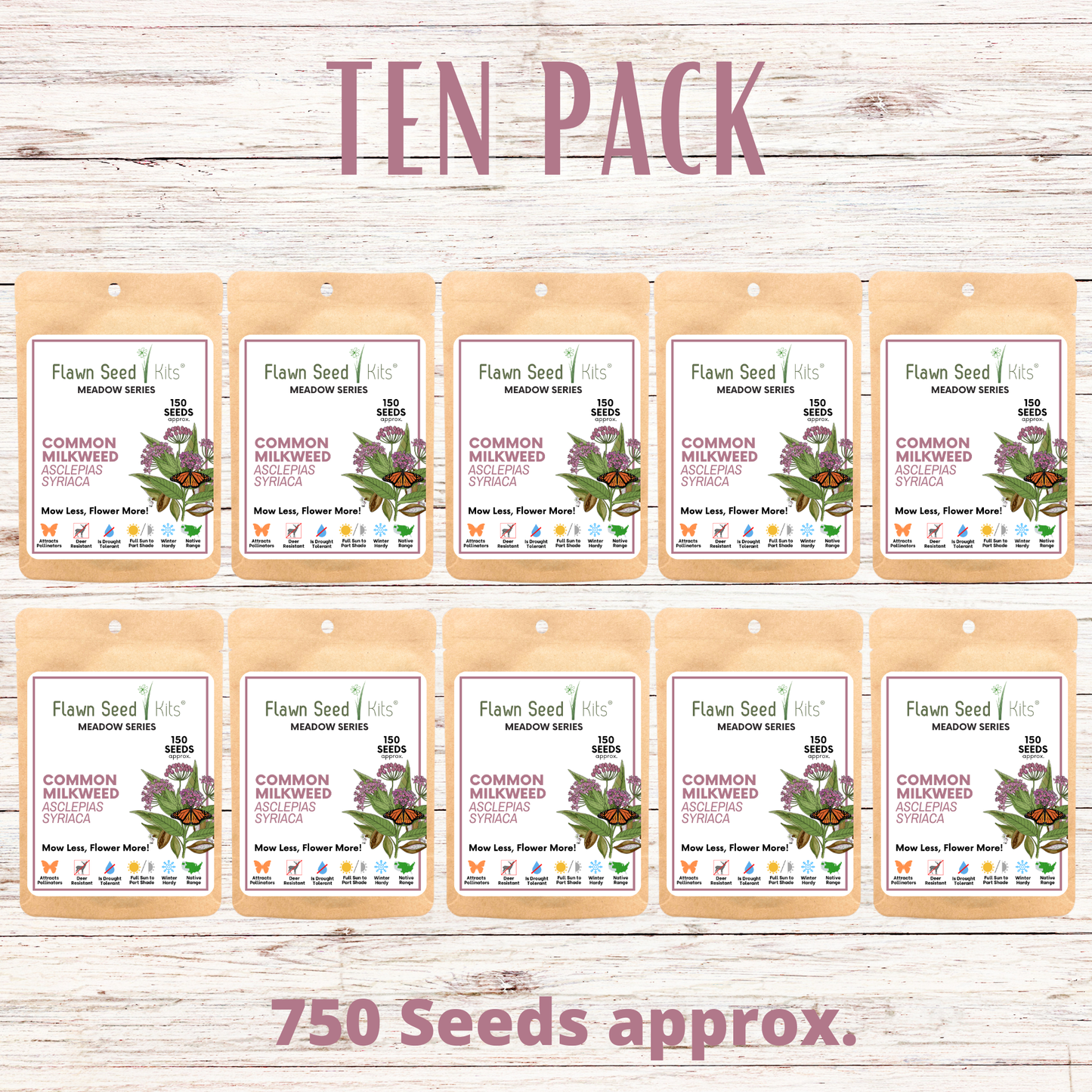 Common Milkweed Seed Pouch